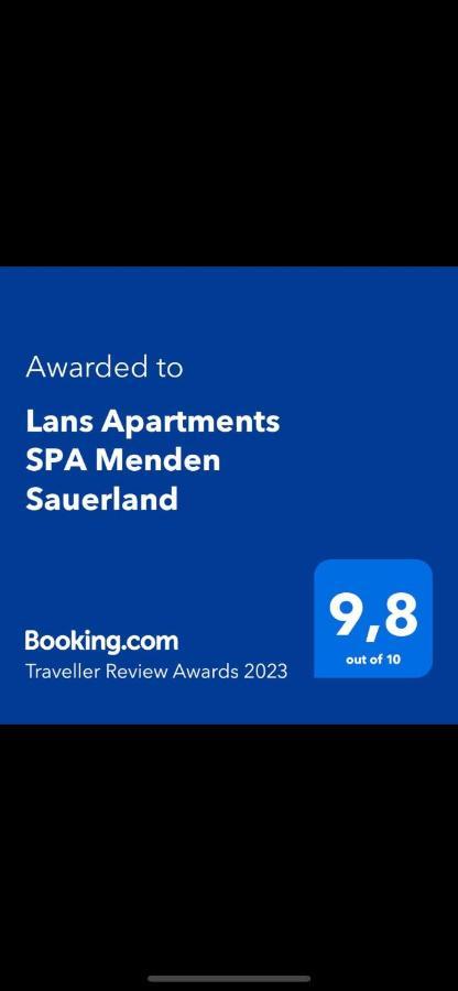 Lans Apartments Spa Menden Sauerland Экстерьер фото